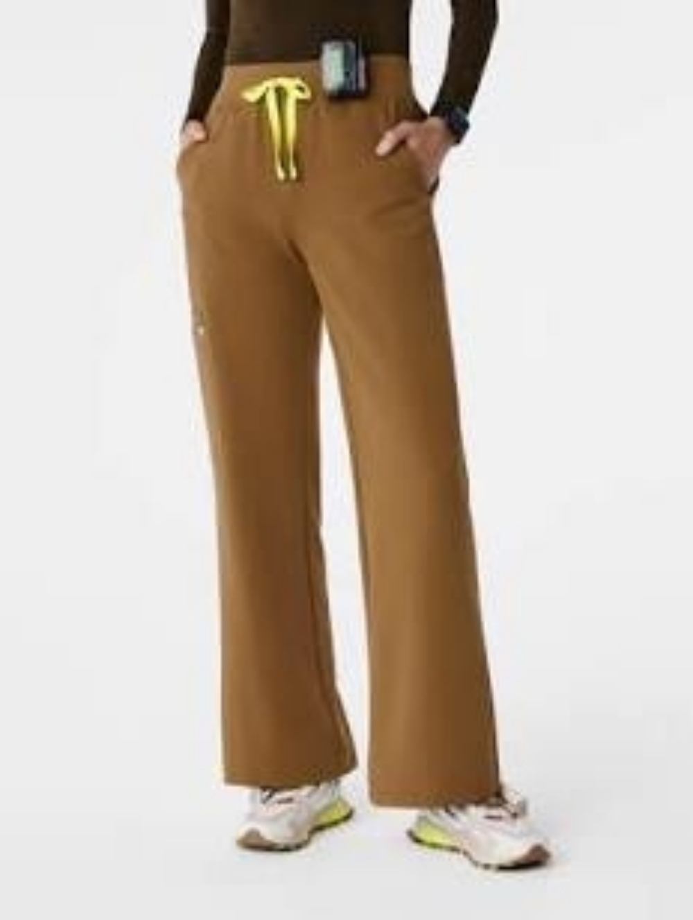 Figs Earth High Waisted Isabel Wide Leg Scrub